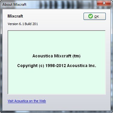 acoustica mixcraft 6 registration code crack